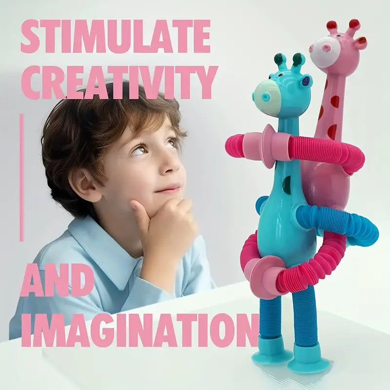 Set de 4 Jirafas Sensoriales – Apoyo Terapéutico para Pequeños con Grandes Sensaciones