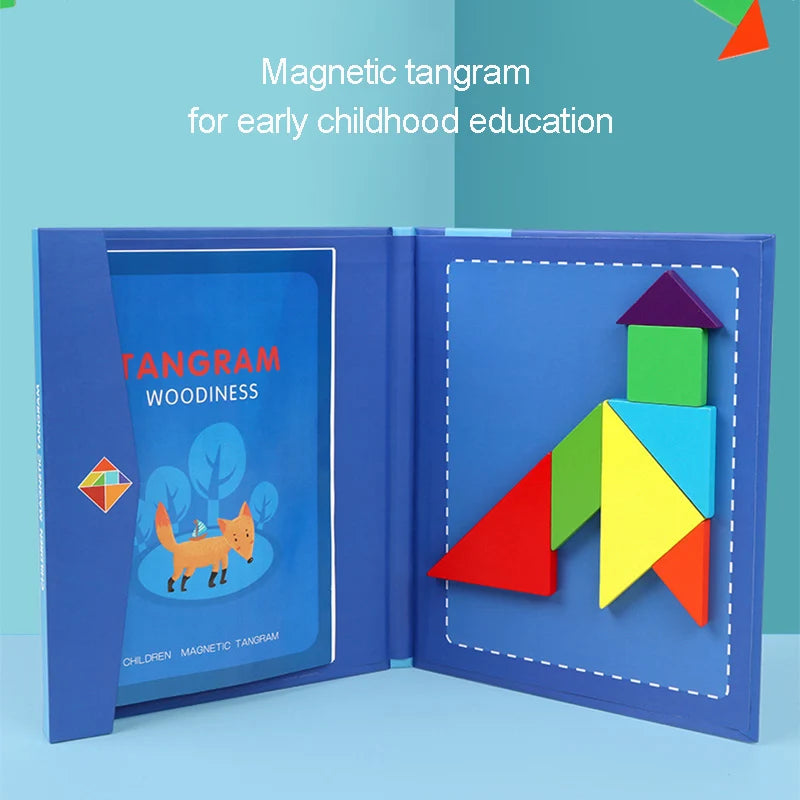 Juego Tangram 96 Desafíos - Libro Educativo