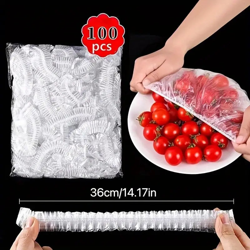 Cubiertas Elásticas Multiusos - Alimentos Frescos Por Más Tiempo 🍉⌛