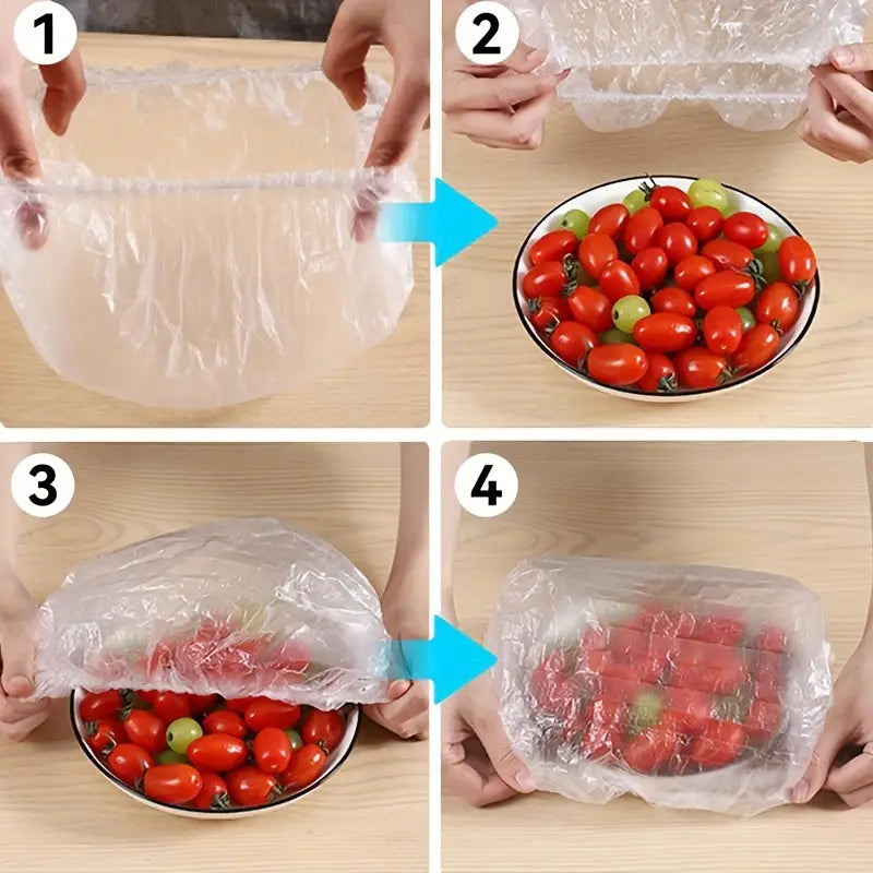 Cubiertas Elásticas Multiusos - Alimentos Frescos Por Más Tiempo 🍉⌛