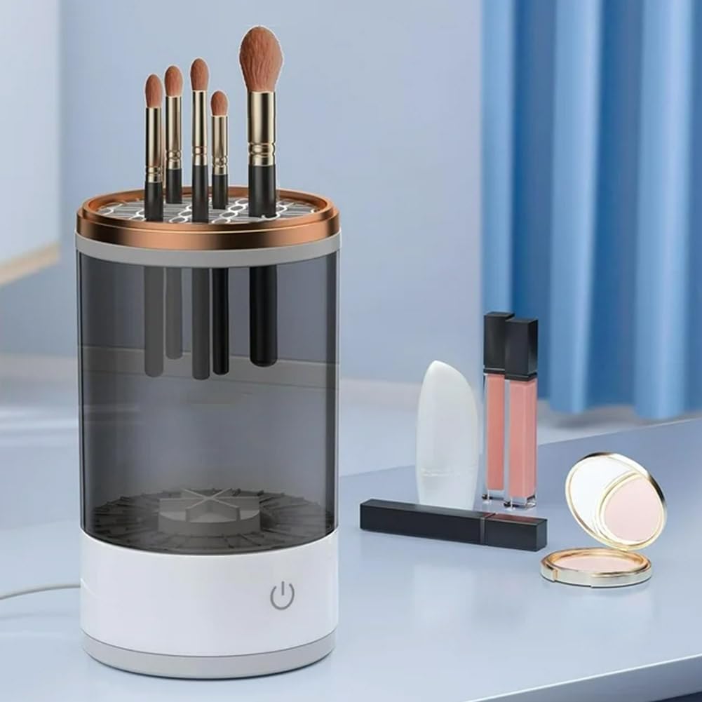 Limpiador Eléctrico para Brochas de Maquillaje