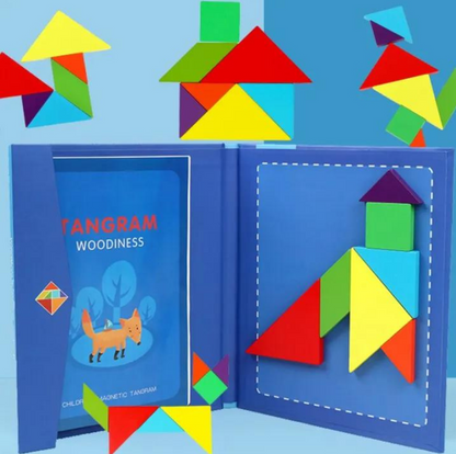 Juego Educativo Tangram 96 Desafíos